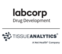 Labcorp, and Tissue Analytics (a Net Health company) sponsor logos
